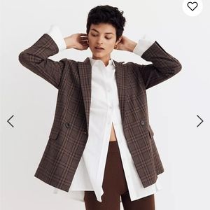 Madewell Caldwell Blazer in Hedden Plaid